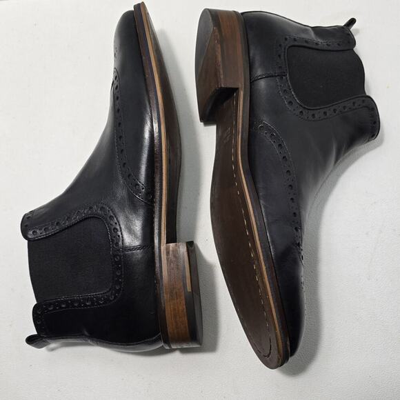 Johnston & Murphy 20-8685 Conard Chelsea Oxford Wingtip Boots Men’s Size 11.5 M - Picture 7 of 11